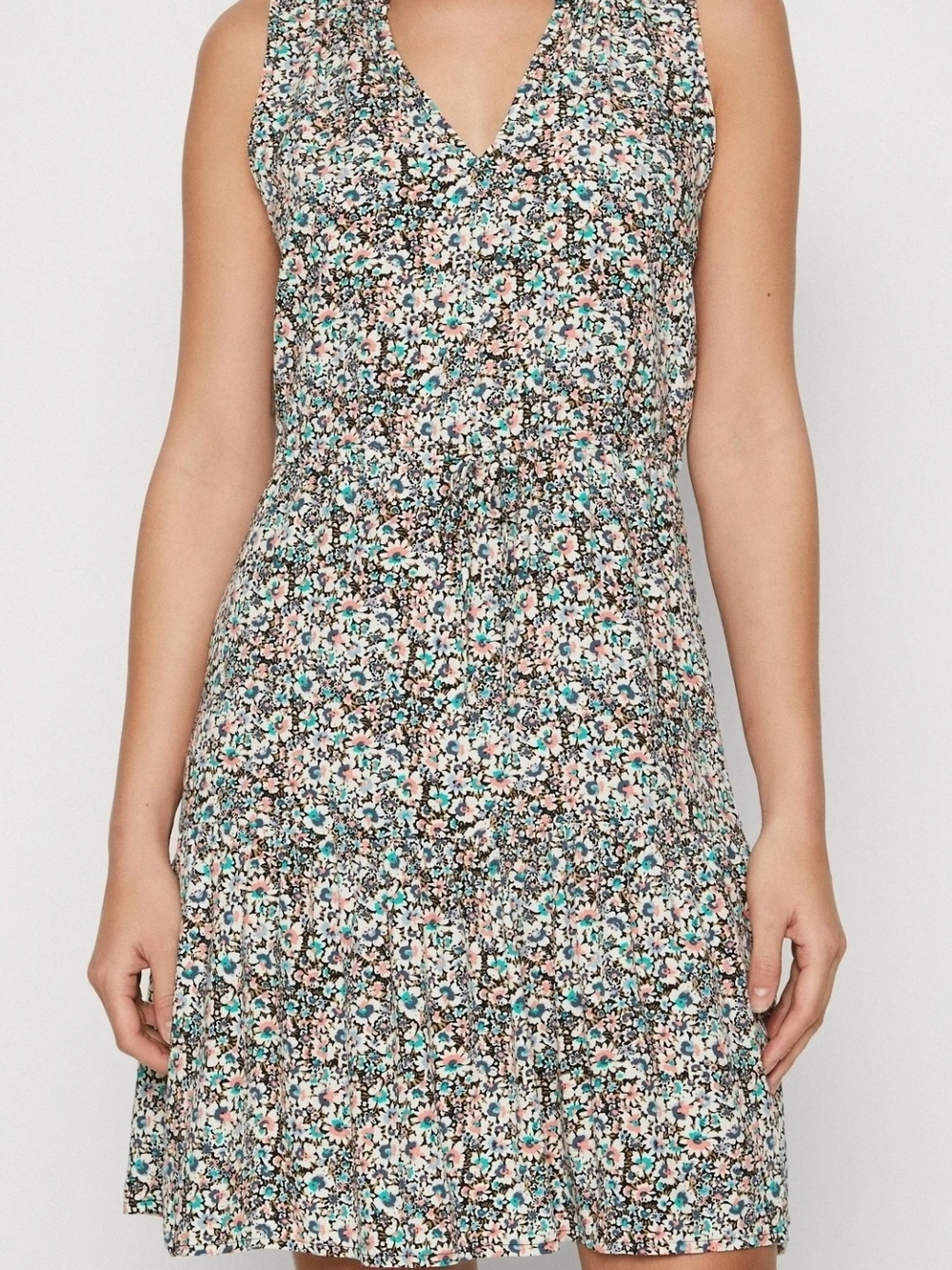 GAP Sleeveless V-Neck Mini Dress